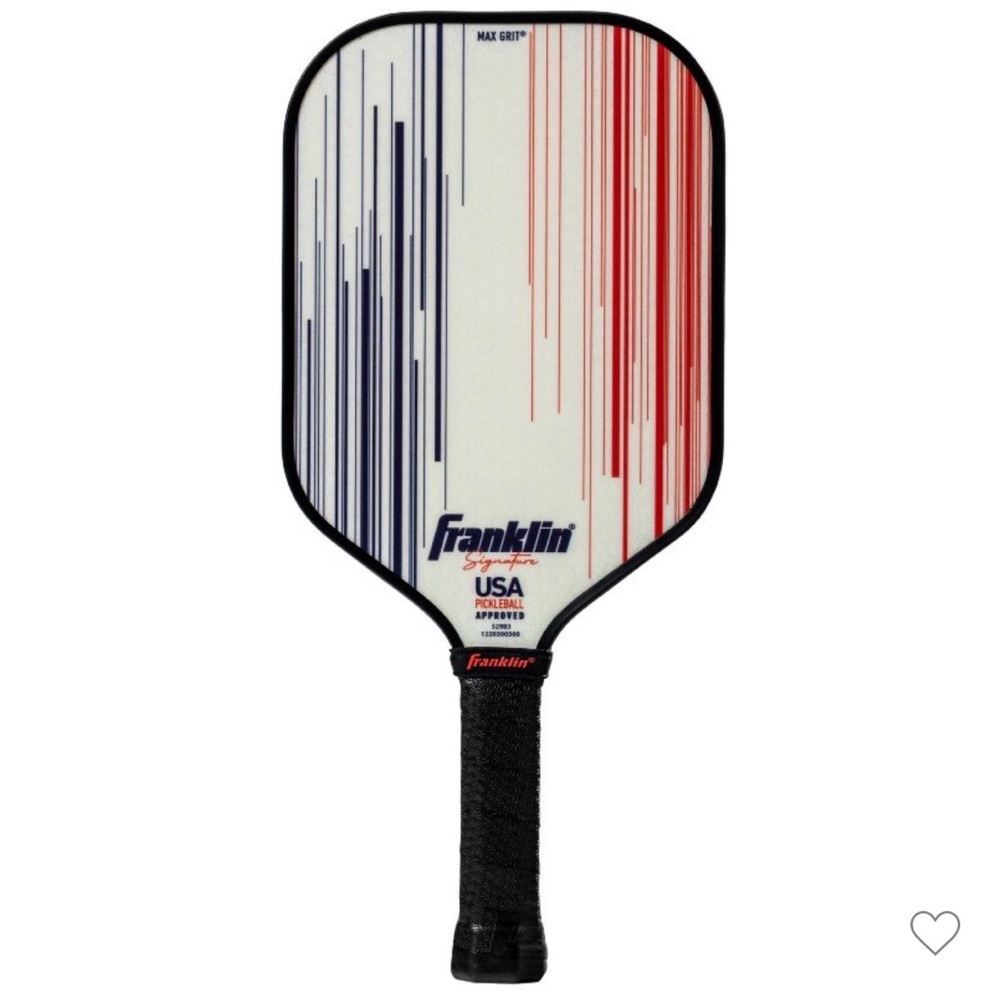 Franklin Pickleball Paddle with Red and Blue Stripes